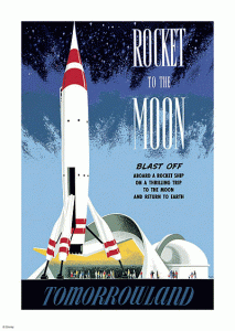 Rocket to the Moon Poster